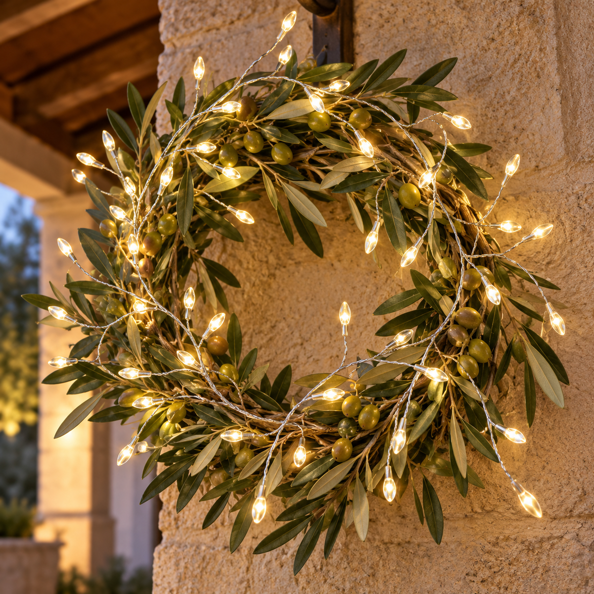 guirlande exterieure PurBrindille pour noel