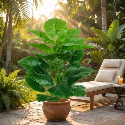 Plante artificielle extérieur - Alocasia - Pur Jardin