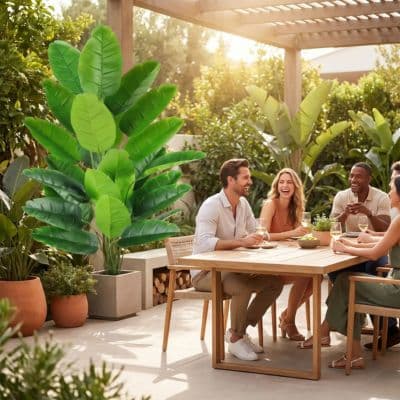 plantes-artificielles-exterieur-oiseau-du-paradis-repas-dehors