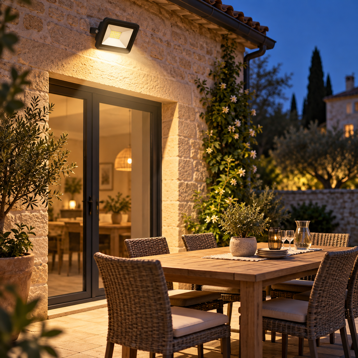 projecteur led exterieur PurÉtendue pour terrasse