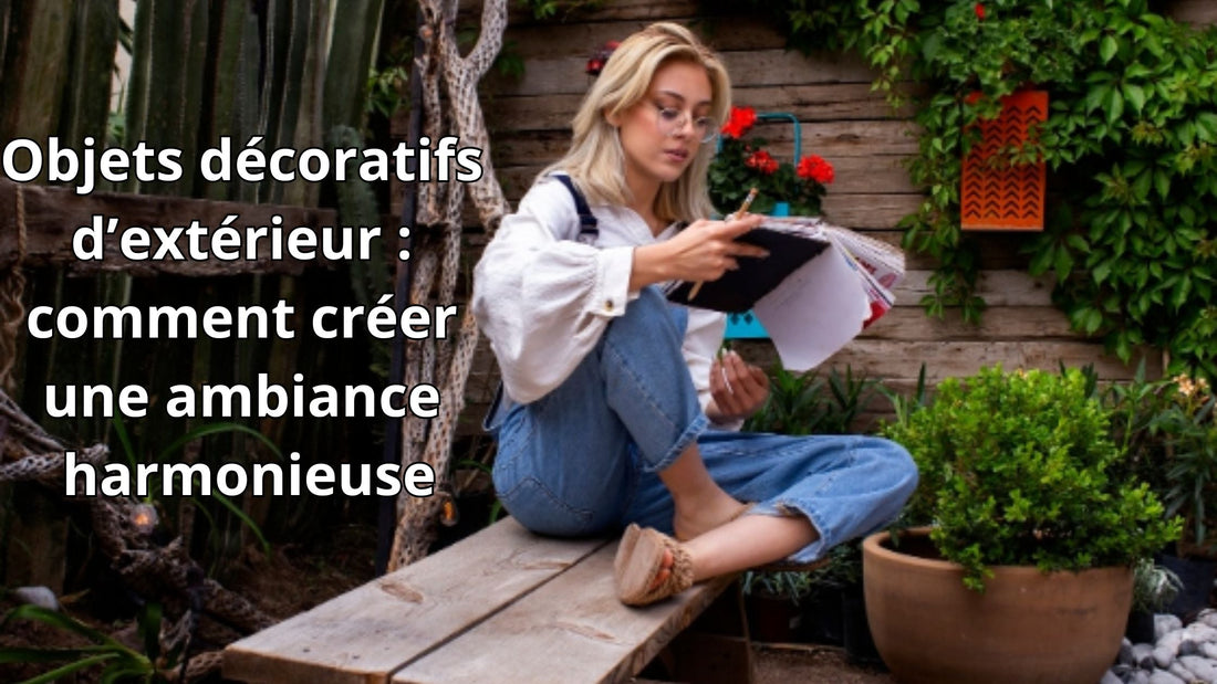 Objets décoratifs d’extérieur : comment créer une ambiance harmonieuse