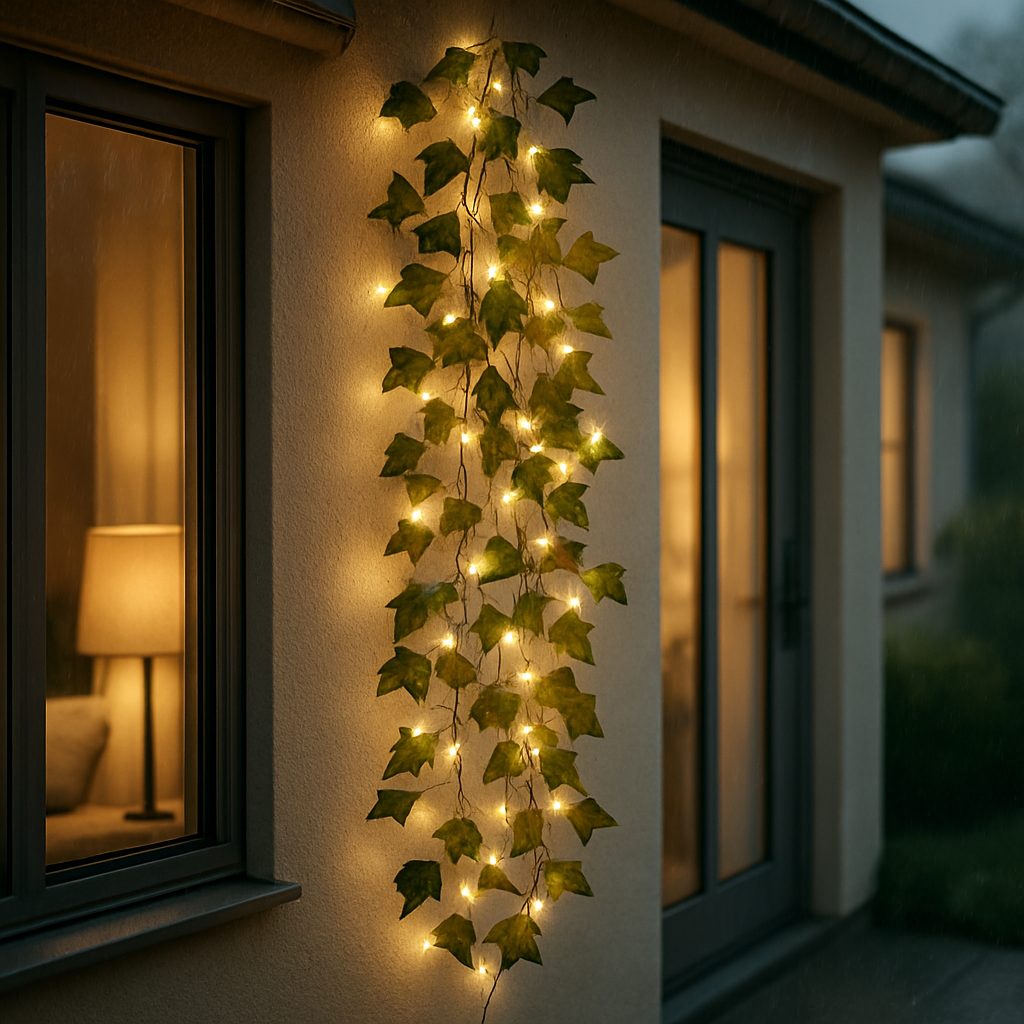 Guirlande_lumineuse_solaire_exterieur_lierre_facade