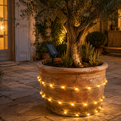 Guirlande extérieur solaire PurCorde de soir
