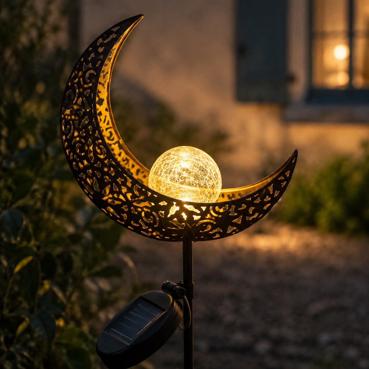 Lampe de jardin solaire PurLune de soir