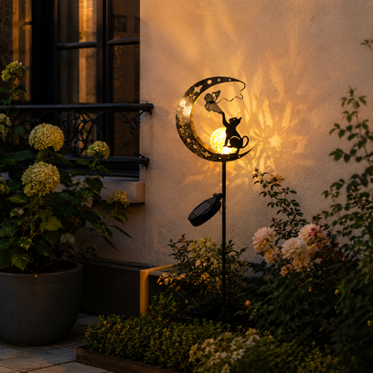 Lampe de jardin solaire PurLune pour massif