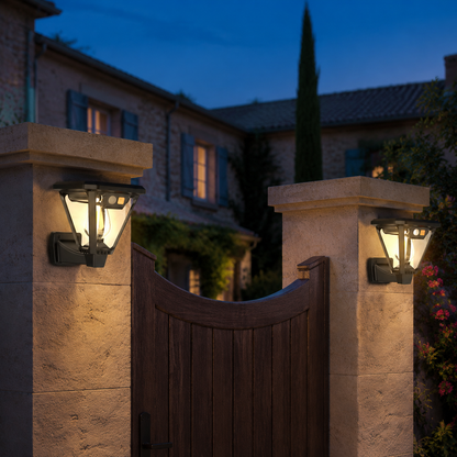 Lampe détecteur de mouvement extérieur solaire PurDuo pour entrée