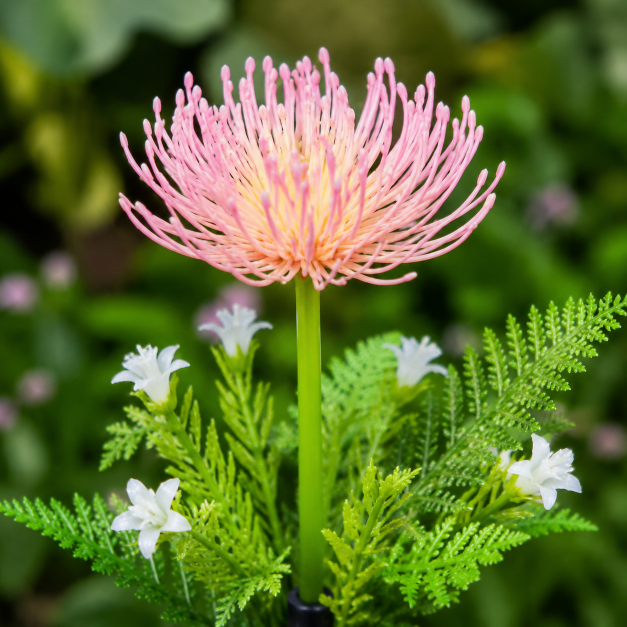 Lampes jardins solaires PurFloraison fleur effet naturel