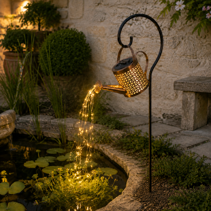 Lampe solaire jardin PurRosée pour bassin