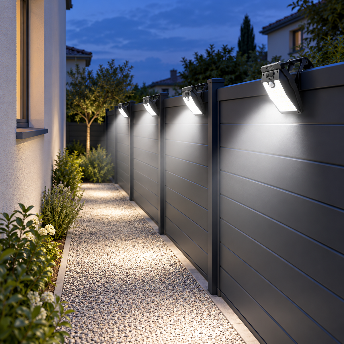 Projecteur à led extérieur PurAccroche pour allée