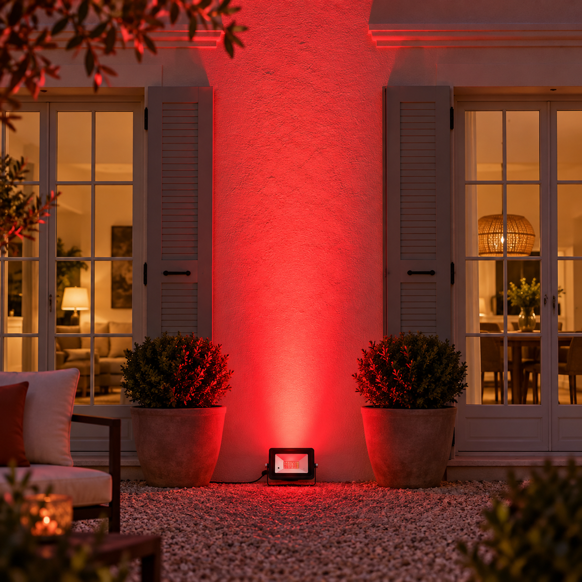 Projecteur exterieur PurSpectre pour jardin