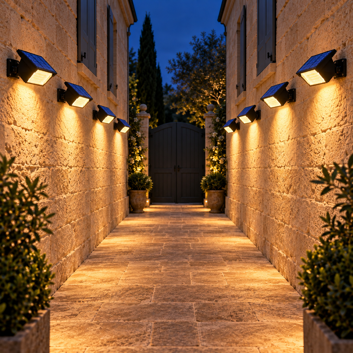 Projecteur exterieur solaire PurDirection pour passage