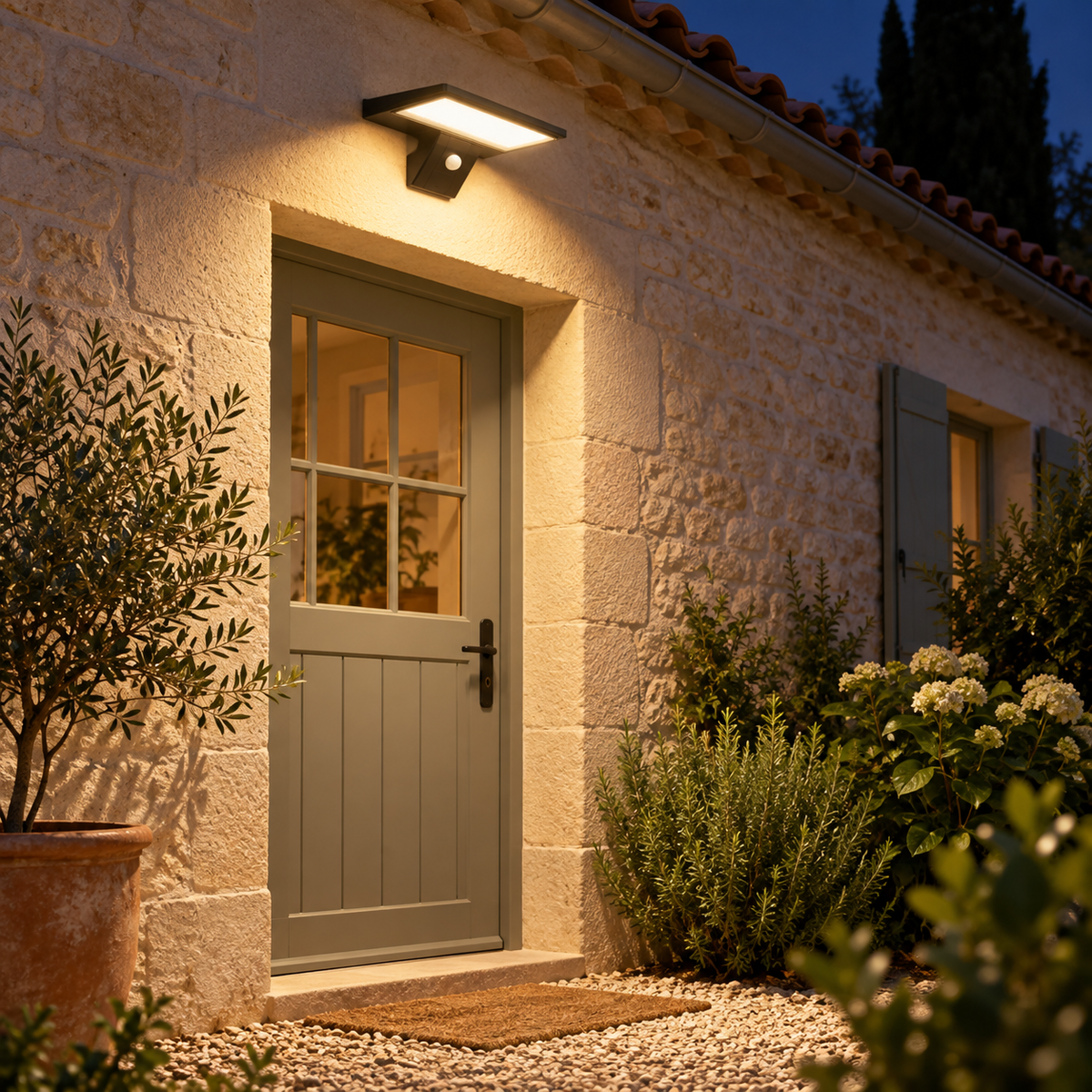 Projecteur solaire PurEnvergure pour entrée