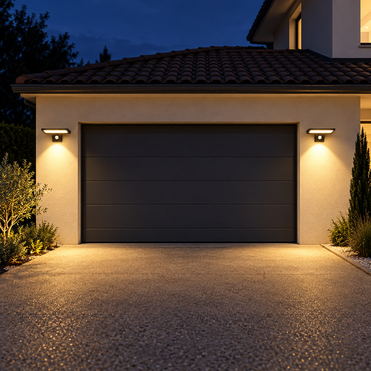 Projecteur solaire PurEnvergure pour garage