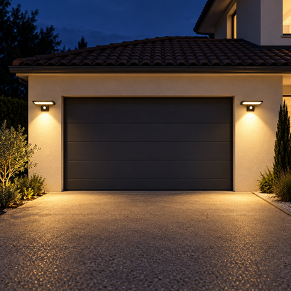 Projecteur solaire PurEnvergure pour garage