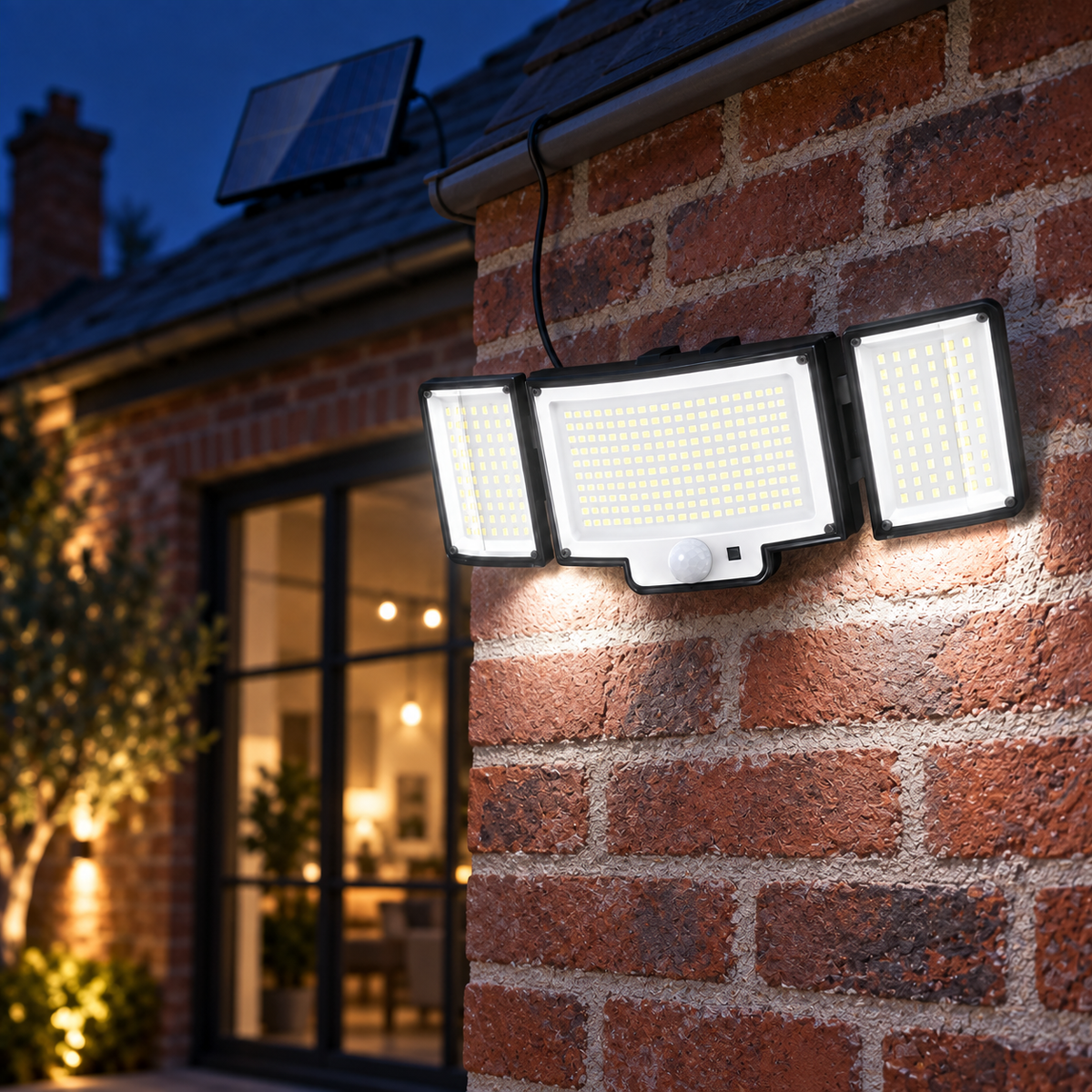 Projecteur solaire avec détecteur de mouvement PurAmplitude de soir