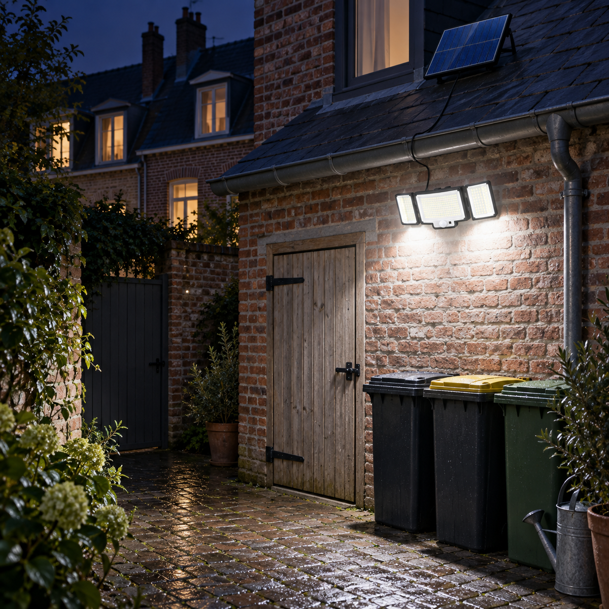 Projecteur solaire avec détecteur de mouvement PurAmplitude pour allée
