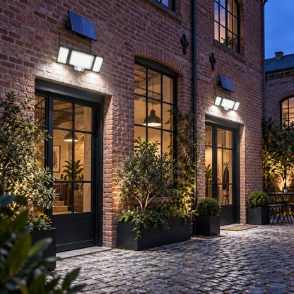 Projecteur solaire avec détecteur de mouvement PurAmplitude pour terrasse