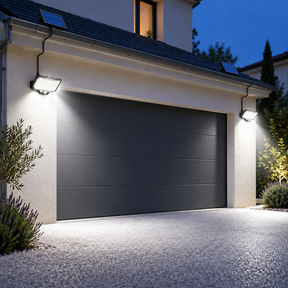 Projecteur solaire extérieur PurSentinelle pour garage