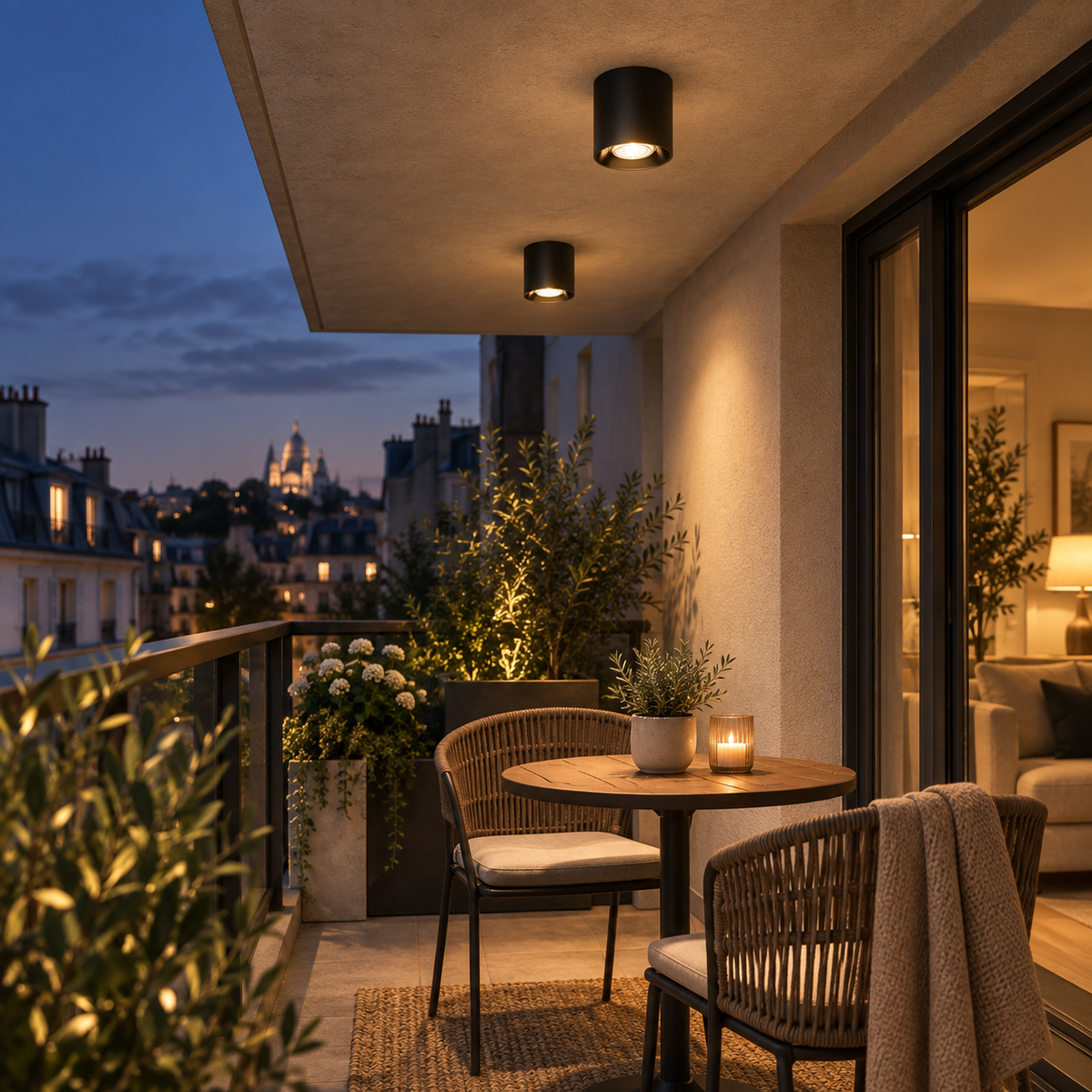 Spot extérieur PurFocus pour balcon