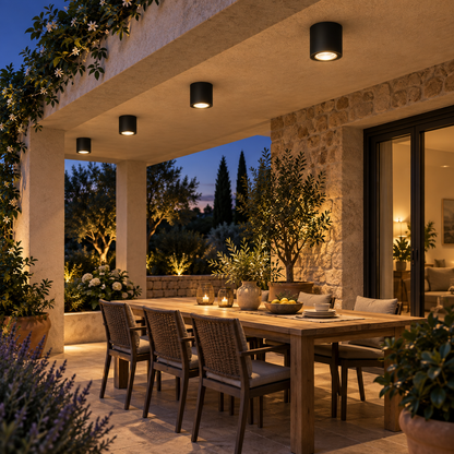 Spot extérieur PurFocus pour terrasse