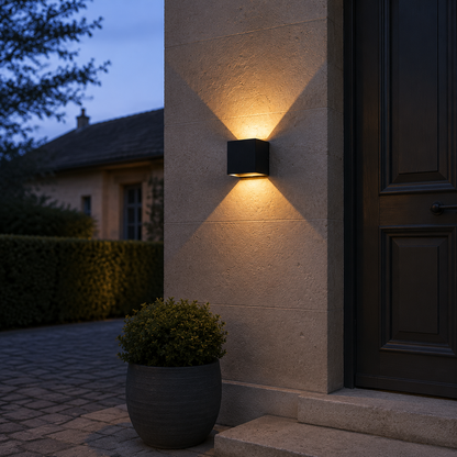 applique exterieur PurCube noir
