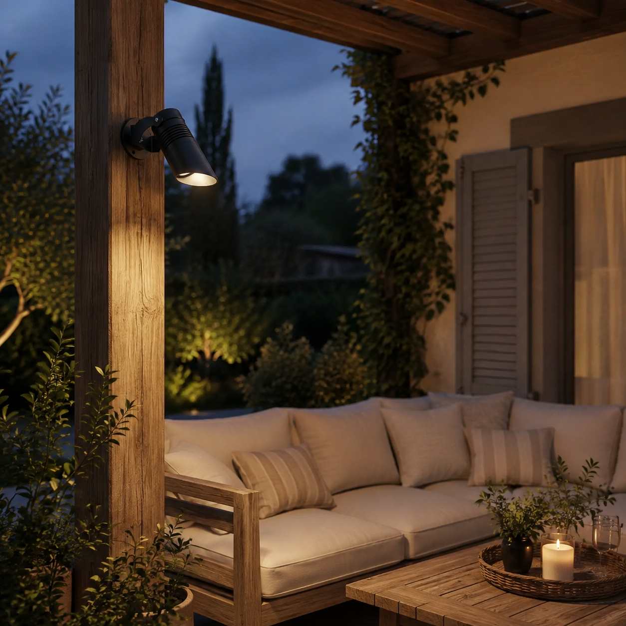 applique exerieur PurOrientation pour salon de jardin