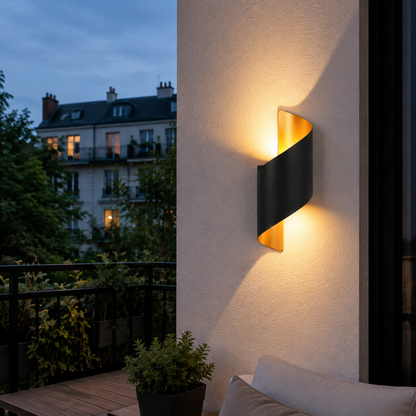 applique extérieur PurSpirale pour balcon