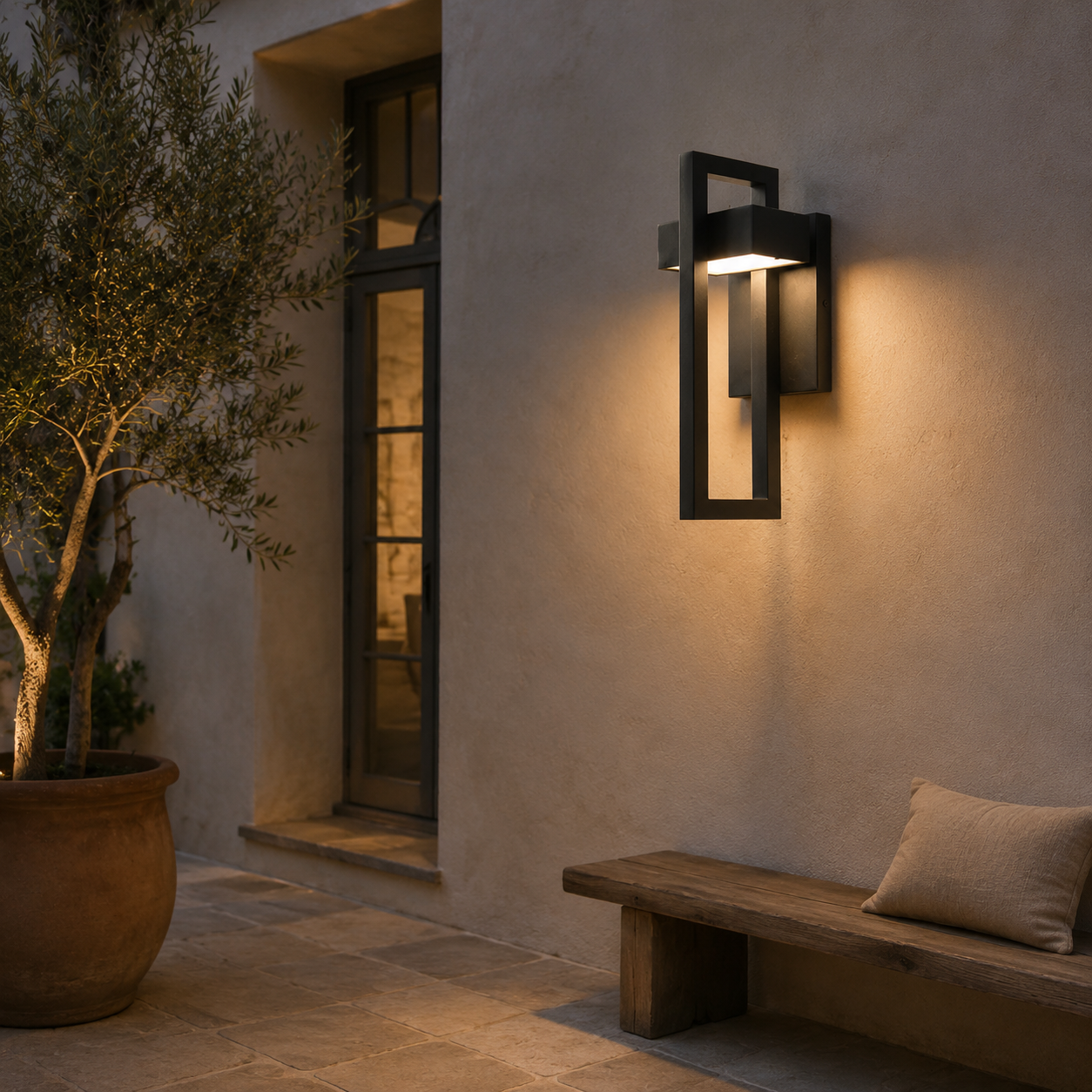 applique murale exterieur PurAxe pour terrasse