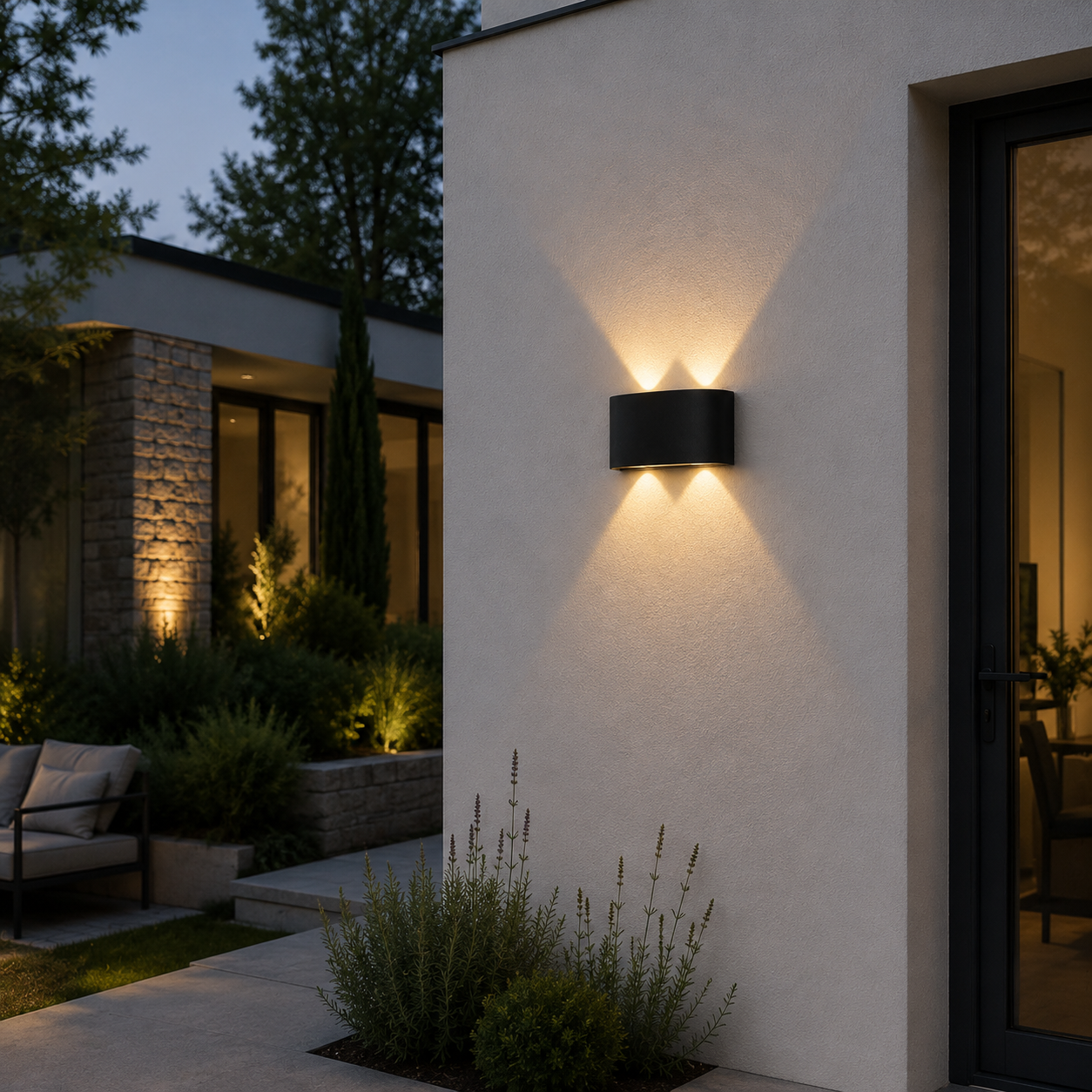 applique murale exterieur etanche PurSablier pour entrée