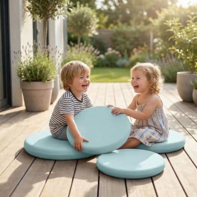 Coussin à mémoire de forme - Rond - Pur Jardin