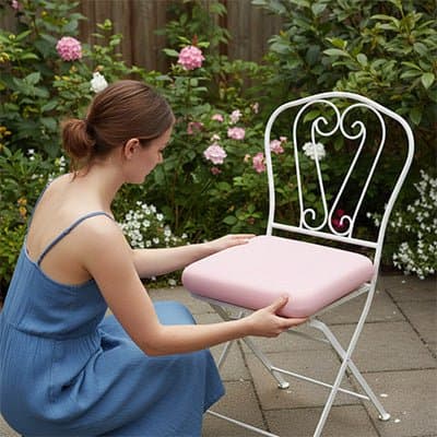 Coussin mémoire de forme - Carré - Pur Jardin