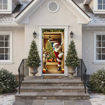 Decoration de noel - Couvre - porte - Pur Jardin