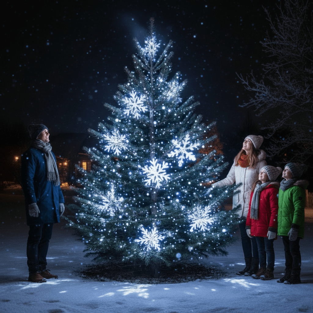 Decoration de noel - Flocons - Pur Jardin