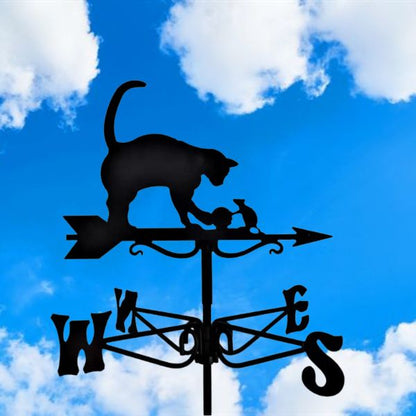 Girouette animal - Chat - Pur Jardin