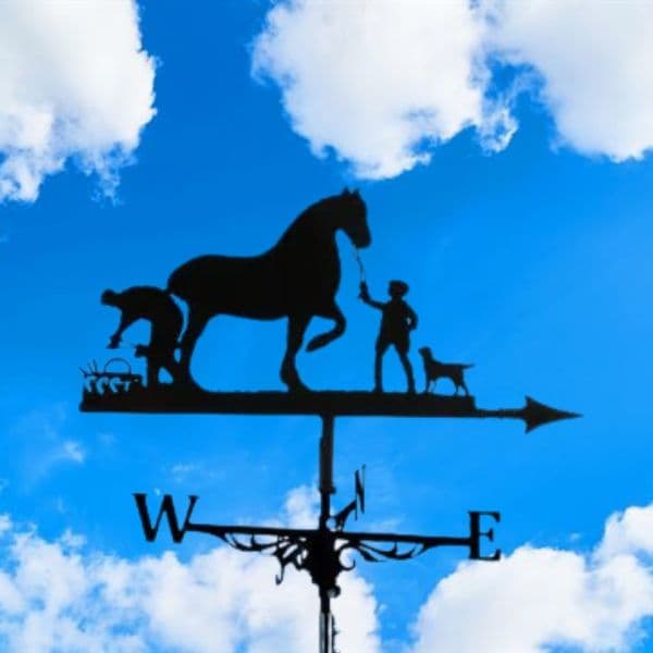 Girouette animal - Cheval - Pur Jardin