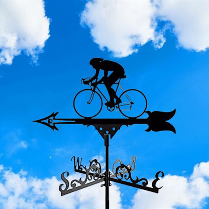 girouette-de-toit-cycliste-plein-air