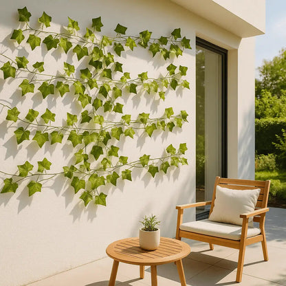 Guirlande lumineuse solaire extérieur - lierre - Pur Jardin