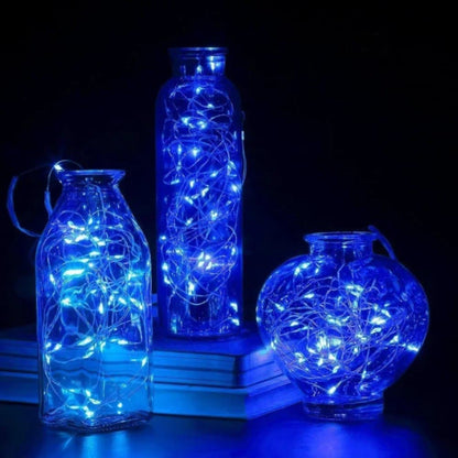 Guirlande solaire extérieur - Mini leds - Pur Jardin