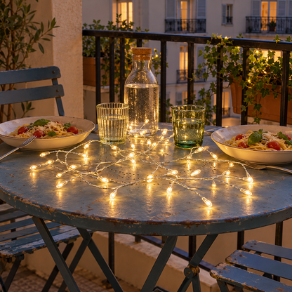 guirlande exterieure PurBrindille pour balcon