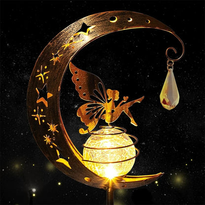 lampe-solaire-extérieur-blanc-lune