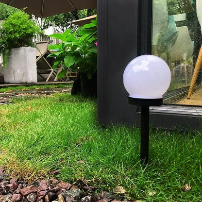 Lampe solaire exterieur - Boule - Pur Jardin