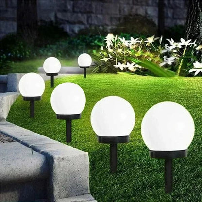 Lampe solaire exterieur - Boule - Pur Jardin