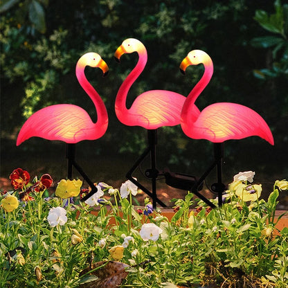 lampe-solaire-exterieur-haute-gamme-flamant-rose