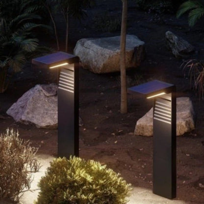 Lampe solaire extérieur - Lampadaire - Pur Jardin