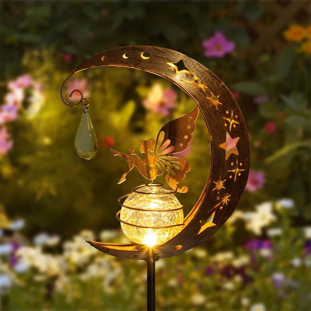 Lampe solaire extérieur - Lune - Pur Jardin