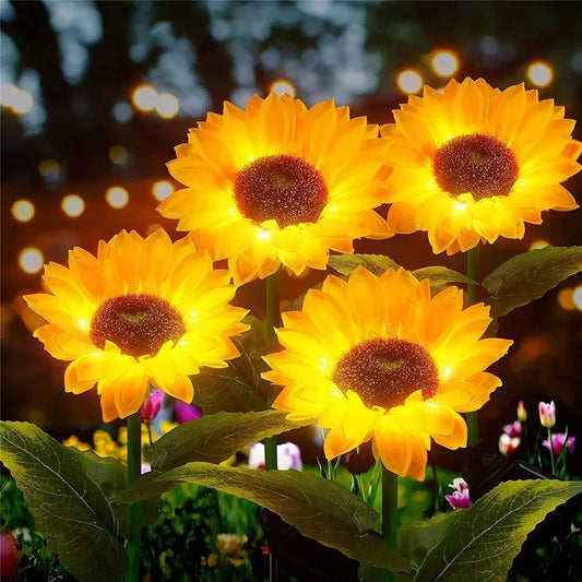 Lampe solaire jardinage - Tournesol - Pur Jardin