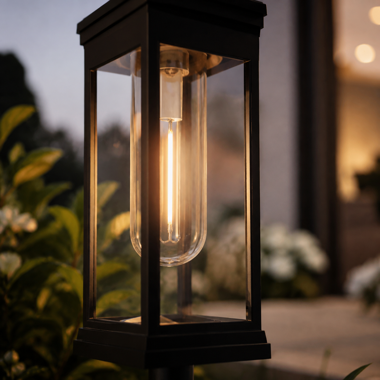 lampe exterieur solaire PurLigne gros plan