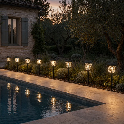 lampe extérieur solaire PurReflet pour piscine