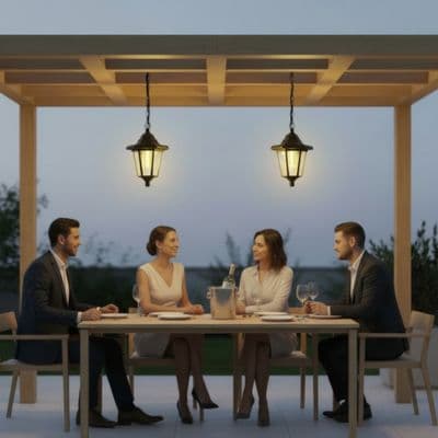 Lampes exterieur solaire - Vintage - Pur Jardin