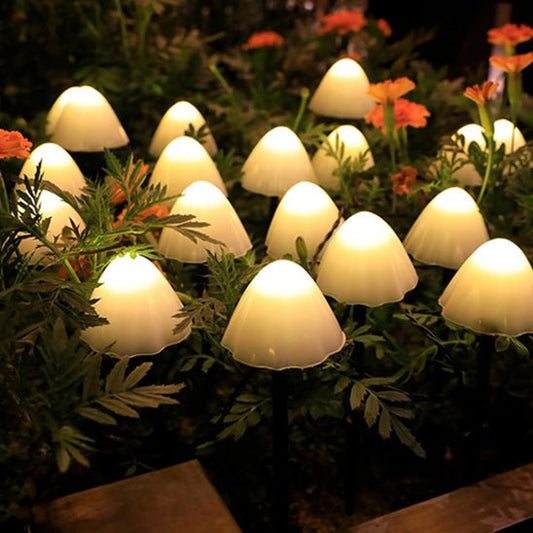 Lampes solaires de jardin - Champignon - Pur Jardin